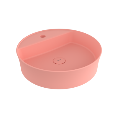 Bocchi Slim Line Yuvarlak Lavabo Mat Somon - BOCCHI