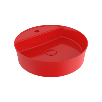 Bocchi Slim Line Yuvarlak Lavabo Parlak Kırmızı - BOCCHI