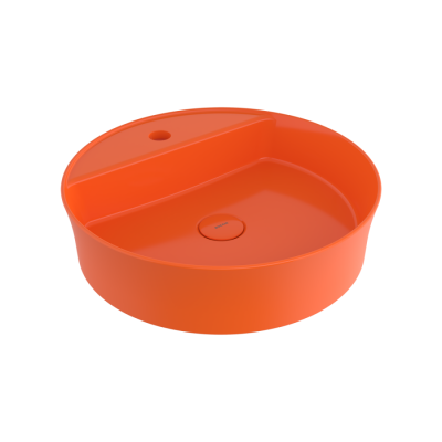 Bocchi Slim Line Yuvarlak Lavabo Parlak Turuncu - BOCCHI