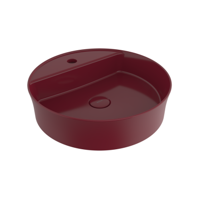 Bocchi Slim Line Yuvarlak Lavabo P.Burgonya Bordosu - BOCCHI