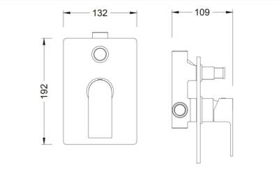 Bocchi Smart Ankastre Banyo Bataryası Mat Siyah 1012 0041 AB - BOCCHI (1)