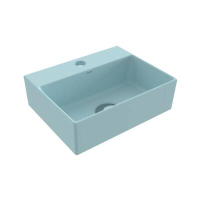 Bocchi Sottile Slim Line Batarya Banklı Lavabo 30 Cm Mat Buz Mavi 1470-029-0126 - BOCCHI