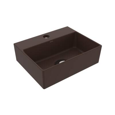 Bocchi Sottile Slim Line Batarya Banklı Lavabo 30 Cm Mat Kahverengi 1470-025-0126 - BOCCHI