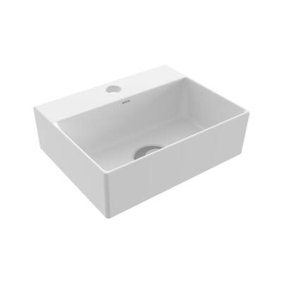 Bocchi Sottile Slim Line Batarya Banklı Lavabo 30 Cm Parlak Beyaz 1470-001-0126 - BOCCHI