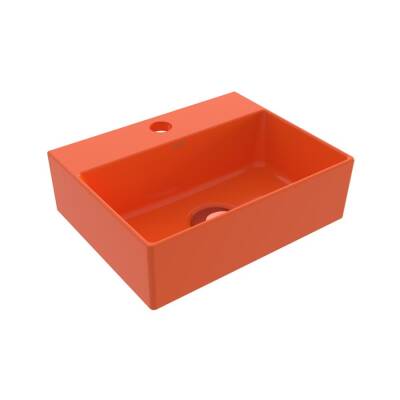 Bocchi Sottile Slim Line Batarya Banklı Lavabo 30 Cm Parlak Turuncu 1470-012-0126 - BOCCHI