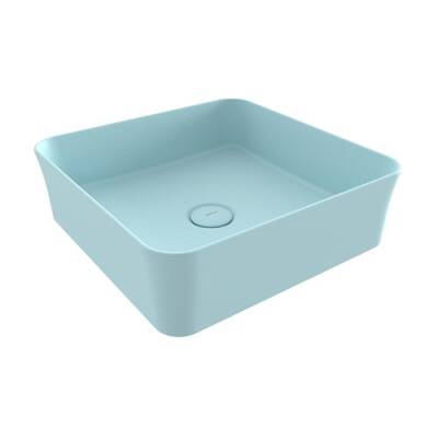 Bocchi Sottile Slim Line Çanak Lavabo 38 Cm Mat Buz Mavi 1477-029-0125 - BOCCHI
