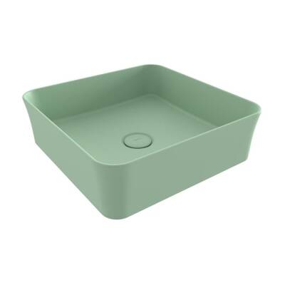 Bocchi Sottile Slim Line Çanak Lavabo 38 Cm Mat Mint Yeşil 1477-033-0125 - BOCCHI