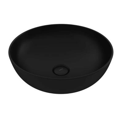 Bocchi Sottile Slim Line Çanak Lavabo 38 cm Mat Siyah 1494-004-0125 - BOCCHI