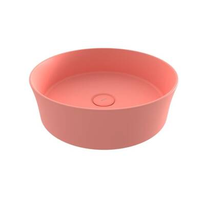 Bocchi Sottile Slim Line Çanak Lavabo 38 Cm Mat Somon 1478-032-0125 - BOCCHI