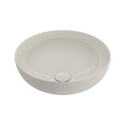 Bocchi Sottile Slim Line Çanak Lavabo 38 cm Parlak Bisküvi 1494-014-0125 - BOCCHI