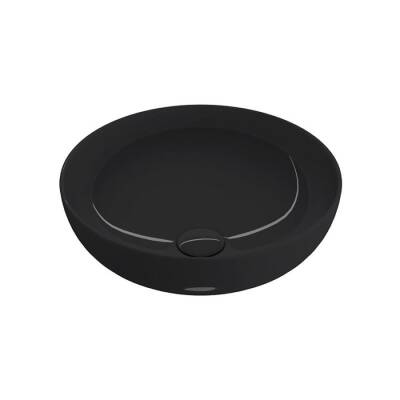 Bocchi Sottile Slim Line Çanak Lavabo 38 cm Parlak Siyah 1494-005-0125 - BOCCHI