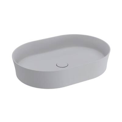 Bocchi Sottile Slim Line Çanak Lavabo 55 Cm Mat Gri 1521-006-0125 - BOCCHI