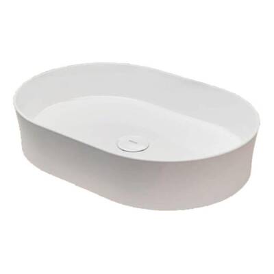 Bocchi Sottile Slim Line Çanak Lavabo 55 Cm Parlak Beyaz 1521-001-0125 - BOCCHI