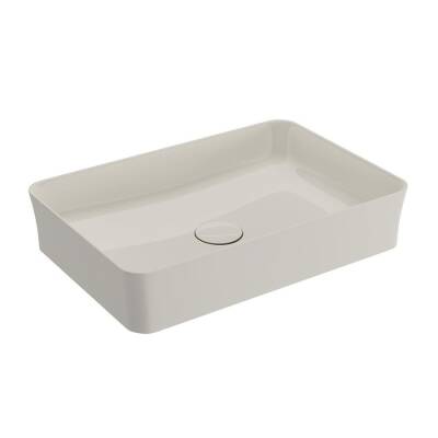 Bocchi Sottile Slim Line Çanak Lavabo 55 Cm Parlak Bisküvi 1476-014-0125 - BOCCHI