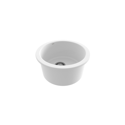 Bocchi Sotto 47 cm Mutfak Eviyesi Parlak Beyaz - BOCCHI