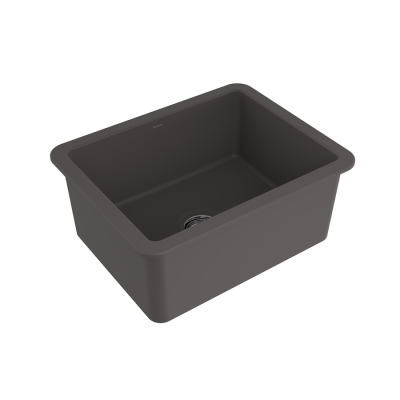 Bocchi Sotto 61 cm Mutfak Eviyesi Mat Antrasit - BOCCHI