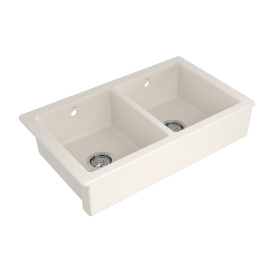 Bocchi Sotto 80 cm Tezgah Önü Mutfak Eviyesi Parlak Bisküvi - BOCCHI