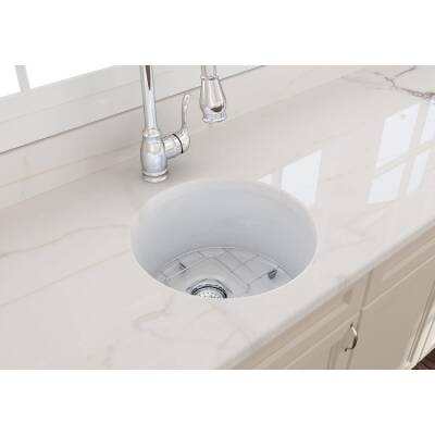 Bocchi Sotto Mutfak Eviyesi 47 Cm Parlak Beyaz 1361-001-0120 - BOCCHI (1)