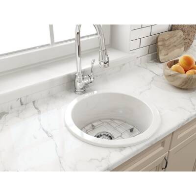 Bocchi Sotto Mutfak Eviyesi 47 Cm Parlak Beyaz 1361-001-0120 - BOCCHI (2)