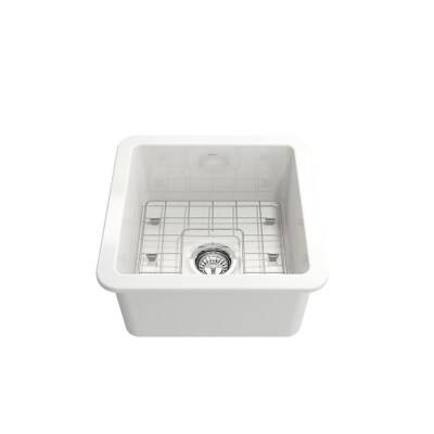 Bocchi Sotto Seramik Eviye, 46 cm, Parlak Beyaz 1359-001-0120 - BOCCHI