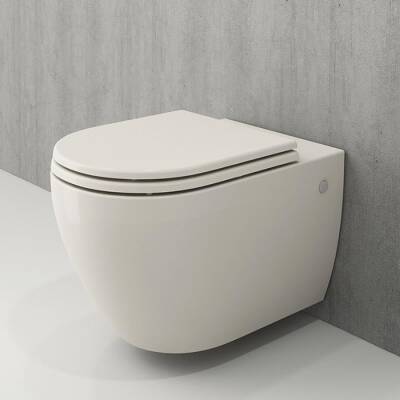 Bocchi Speciale Jet Flush Asma Klozet Parlak Bisküvi Kapak Hariç 1171-014-0128 - BOCCHI