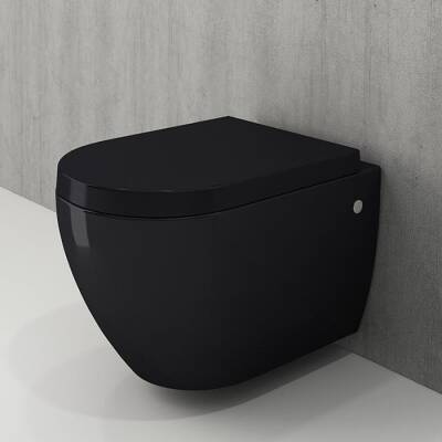 Bocchi Speciale Jet Flush Asma Klozet Parlak Siyah Kapak Hariç 1171-005-0128 - BOCCHI (1)
