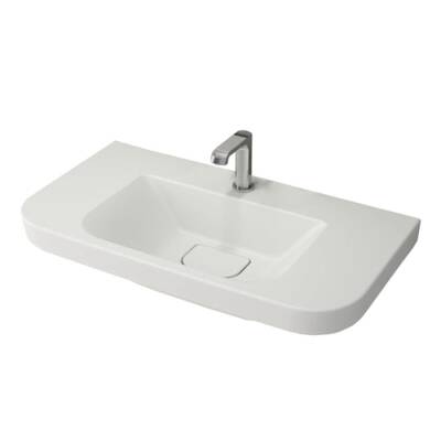 Bocchi Speciale Lavabo 85 cm Parlak Beyaz 1231-001-0126 - BOCCHI