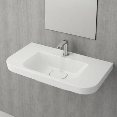 Bocchi Speciale Lavabo 85 cm Parlak Beyaz 1231-001-0126 - BOCCHI (1)