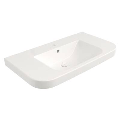 Bocchi Speciale Lavabo 85 cm Parlak Beyaz 1449-061-0126 - BOCCHI