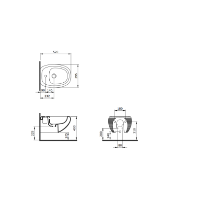 Bocchi Strata Asma Bide Parlak Siyah - BOCCHI (1)