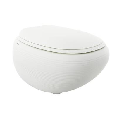 Bocchi Strata Asma Klozet Rimless Mat Beyaz Kapak Hariçtir 1412-002-0128 - BOCCHI