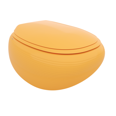 Bocchi Strata Asma Rimless Klozet P. Mandalina Sarısı - BOCCHI