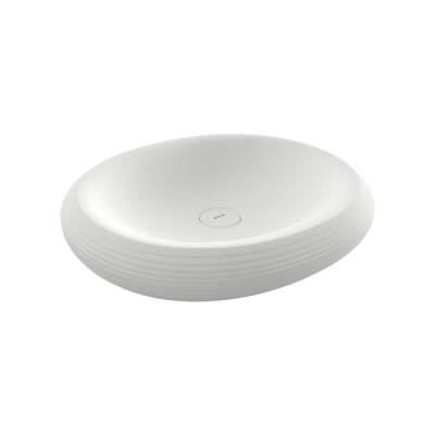 Bocchi Strata Çanak Lavabo 50 cm Mat Beyaz 1414-002-0125 - BOCCHI