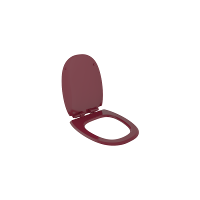 Bocchi Strata Klozet Kapağı Parlak Burgonya Bordosu - BOCCHI