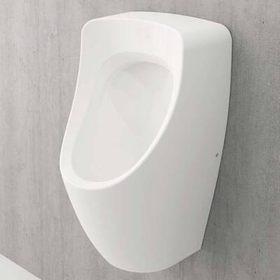 Bocchi Taormina Arch Arkadan Su Girişli Pisuvar Parlak Beyaz 1383-001-0131 - BOCCHI