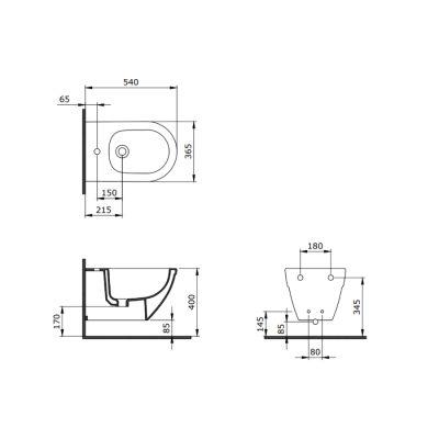 Bocchi Taormina Arch Asma Bide Parlak Mandalina Sarısı - BOCCHI (1)