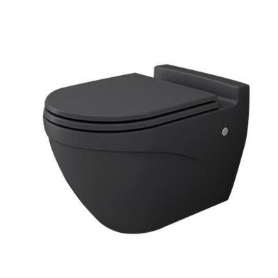 Bocchi Taormina Arch Asma Klozet Kapak Hariç Antrasit 1012-020-0128 - BOCCHI