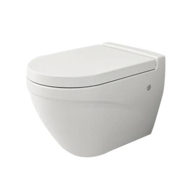 Bocchi Taormina Arch Asma Klozet Mat Beyaz Kapak Hariç 1012-002-0128 - BOCCHI