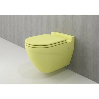 Bocchi Taormina Arch Asma Klozet Mat Sarı Kapak Hariç 1012-026-0128 - BOCCHI (1)