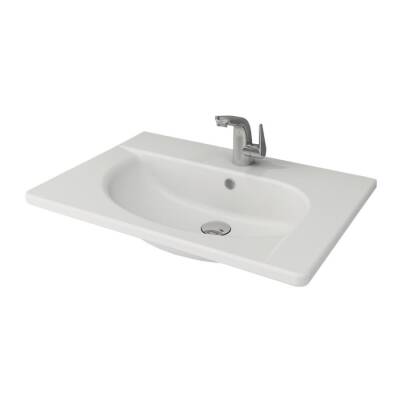Bocchi Taormina Arch Etajerli Lavabo 65 cm Mat Beyaz 1009-002-0126 - BOCCHI