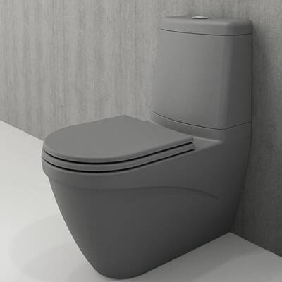 Bocchi Taormina Arch Klozet Mat Gri (Rezervuar ve Kapak Hariç) 1017-006-0128 - BOCCHI (1)