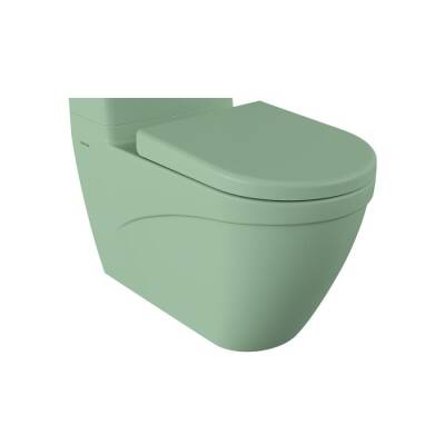 Bocchi Taormina Arch Klozet Mat Mint Yeşil (Rezervuar ve Kapak Hariç) 1017-033-0128 - BOCCHI