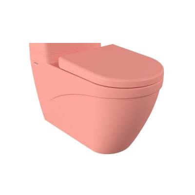 Bocchi Taormina Arch Klozet Mat Somon (Rezervuar ve Kapak Hariç) 1017-032-0128 - BOCCHI