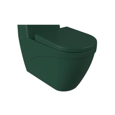 Bocchi Taormina Arch Klozet Mat Yeşil (Rezervuar ve Kapak Hariç) 1017-027-0128 - BOCCHI