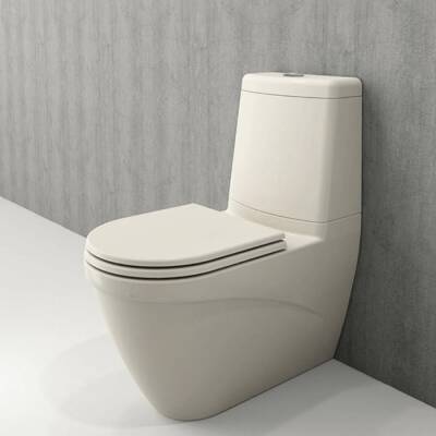 Bocchi Taormina Arch Klozet Parlak Bisküvi (Rezervuar ve Kapak Hariç) 1017-014-0128 - BOCCHI (1)