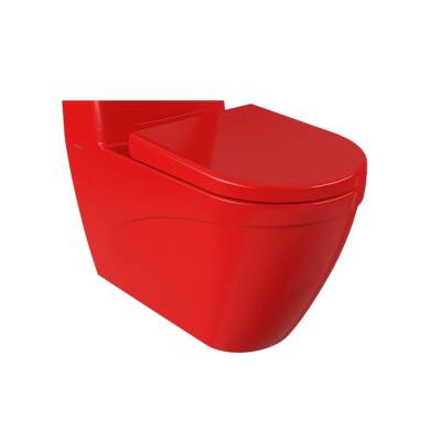 Bocchi Taormina Arch Klozet Parlak Kırmızı (Rezervuar ve Kapak Hariç) 1017-019-0128 - BOCCHI