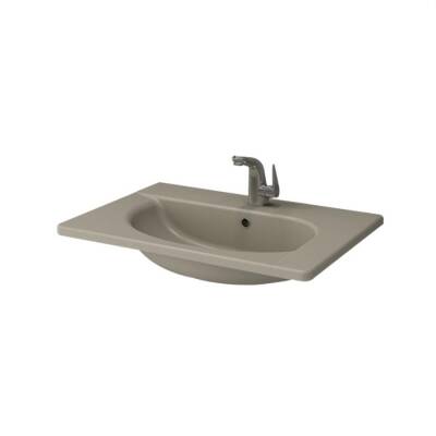 Bocchi Taormina Arch Lavabo Etajerli 65 cm Mat Kaşmir - BOCCHI