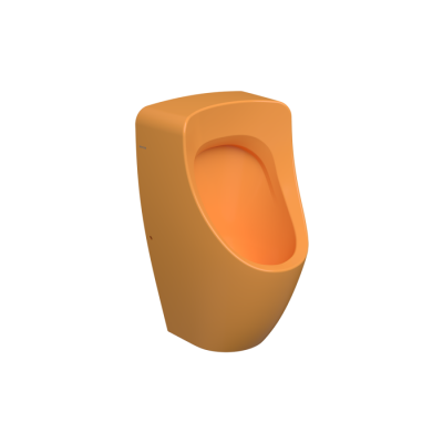 Bocchi Taormina Arch Pisuvar Arkadan Su Girişli Parlak Mandalina Sarısı - BOCCHI