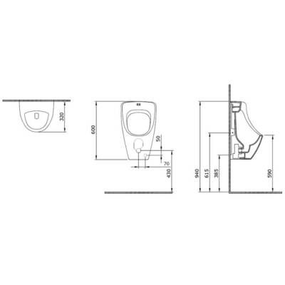 Bocchi Taormina Arch Pisuvar Fotoselli Elektrikli Mat Kaşmir 1383-011-0134 - BOCCHI (1)