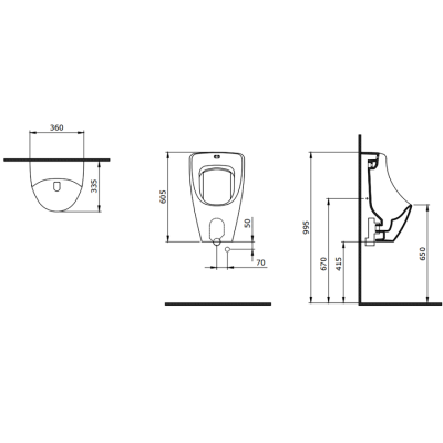 Bocchi Taormina Arch Pisuvar Fotoselli Mat Petrol Mavisi - BOCCHI (1)